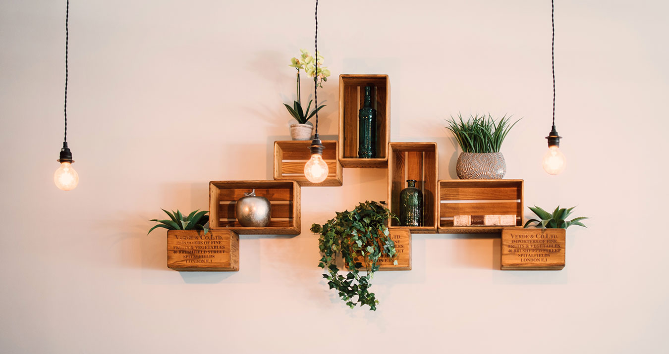 Floating shelves